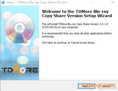 tdmore蓝光复制软件 截图0