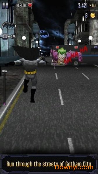 蝙蝠侠与闪电侠英雄跑酷手机版(batman the flash hero run) v2.3 安卓版1