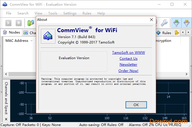 commview for wifi汉化版 v7.1 安装版0