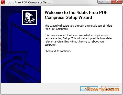 4dots free pdf compress软件 截图1