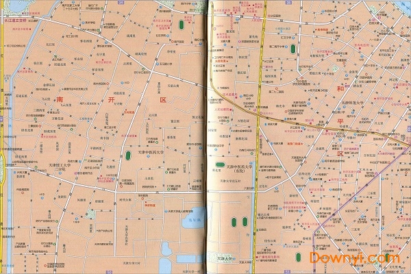 天津大学地图电子版 高清版0
