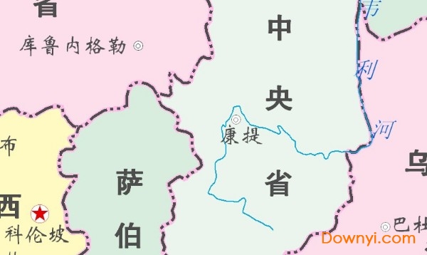 斯里兰卡旅游地图 高清免费版0