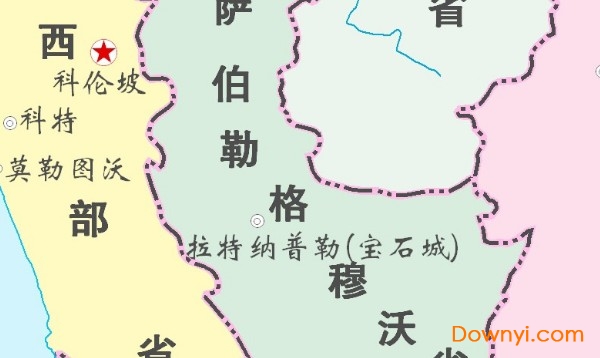 斯里兰卡旅游地图 高清免费版1