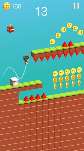 跳跃冒险记手机游戏(jumpy) 截图1