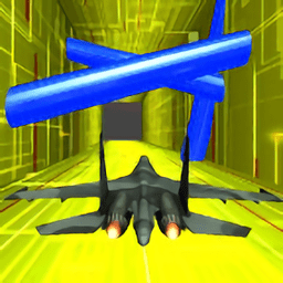 隧道飞行手游(fighter jet plane in 3d tunnel)