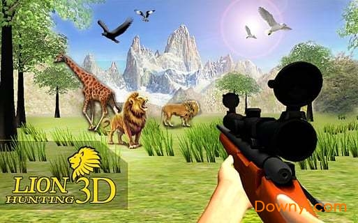 狮子狩猎3d游戏(lion hunting 3d) 截图3
