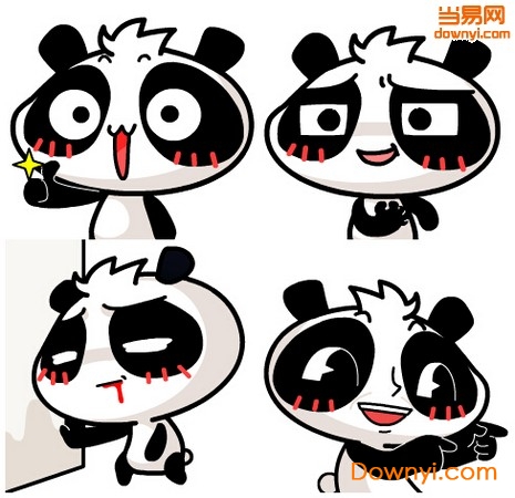 panda手勢表情包