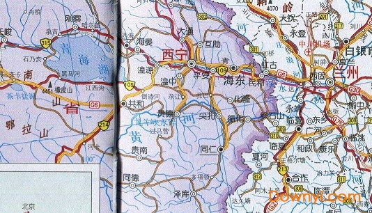 甘肃交通地图全图 免费版1