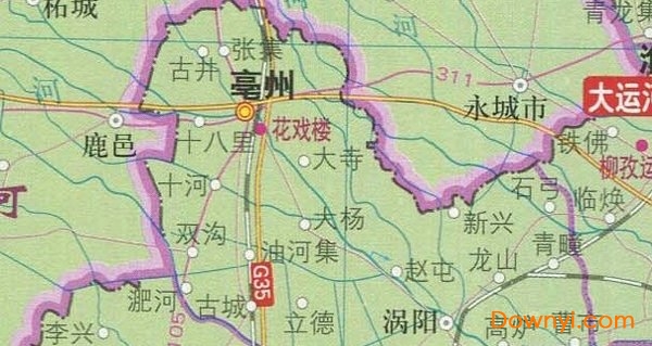 安徽省地图高清版 免费版0