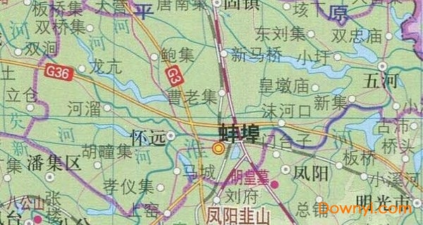 安徽省地图高清版 免费版3