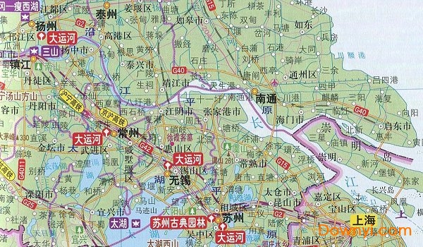 江苏地形图高清版 截图0