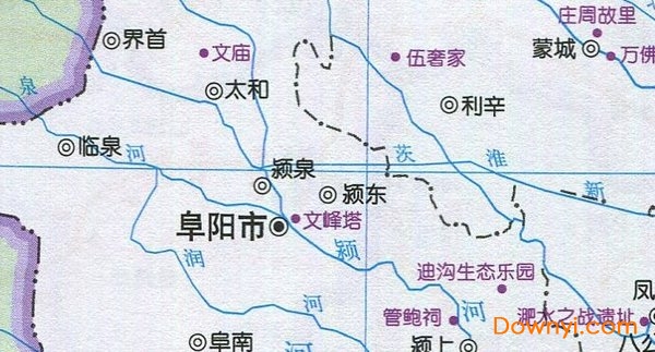 安徽省旅游地图全图高清版 截图2