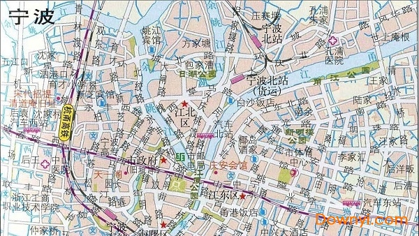 浙江宁波地图高清版 最新地形版0