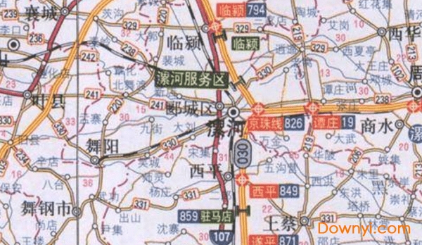 河南省交通地图高清全图 截图1