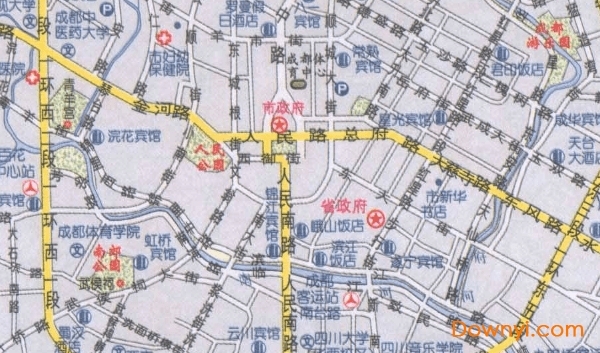 成都市交通地图高清版 0