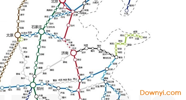 中国高铁线路网 1