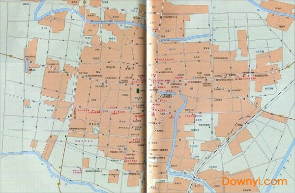 天津宝坻城区地图 高清版0