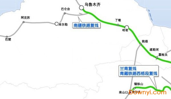 中国2021年高铁线路规划图 0