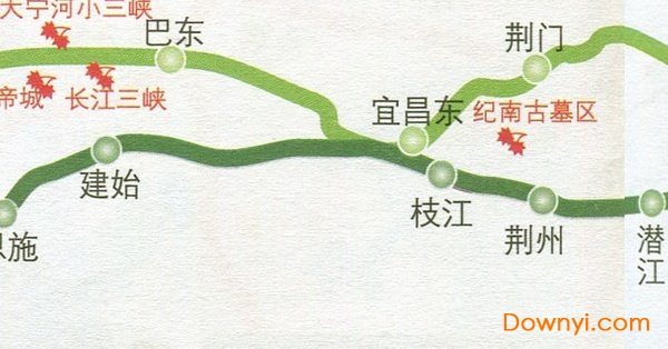 沪汉蓉高铁线路图 截图3