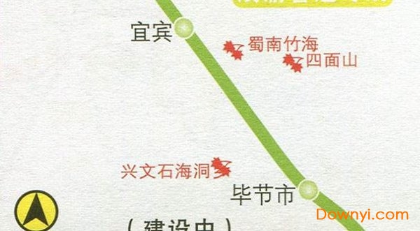 四川成贵高铁线路图