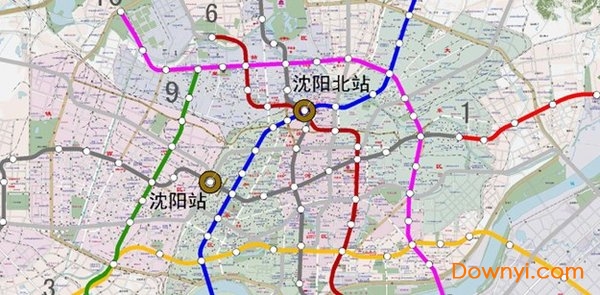 沈阳轨道交通最新规划图 2