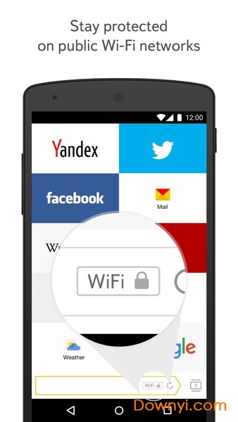 yandex手机浏览器中文版 截图0