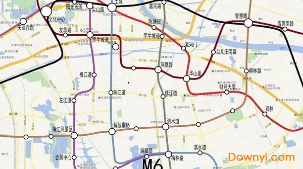 天津地铁规划图2020终极版