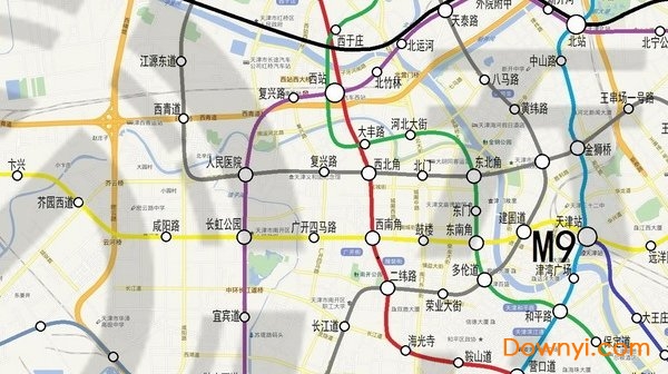 天津地铁规划图2021终极版 最新版0