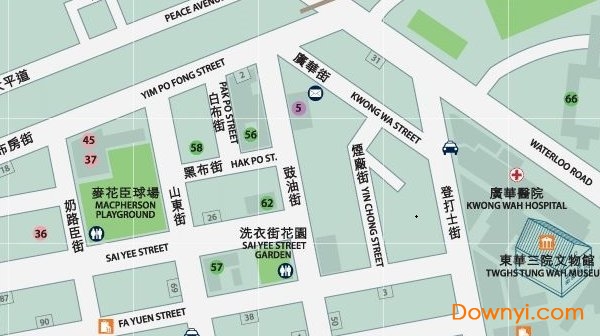 旺角街道分布位置地图 截图0
