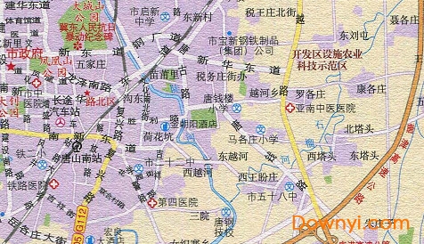 唐山旅游交通地图 截图1