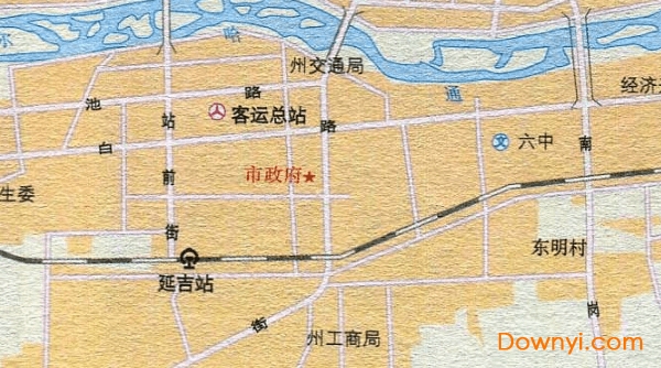 延吉旅游地图高清版 免费版0