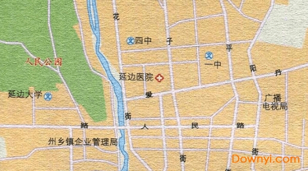 延吉旅游地图高清版 免费版1