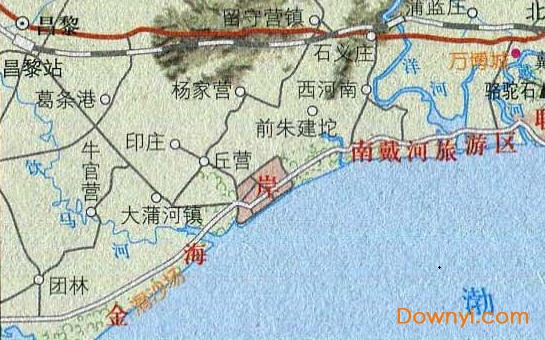 北戴河景区地图全图 免费版0