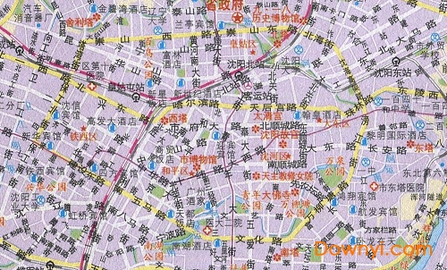 沈阳旅游交通地图高清版 0