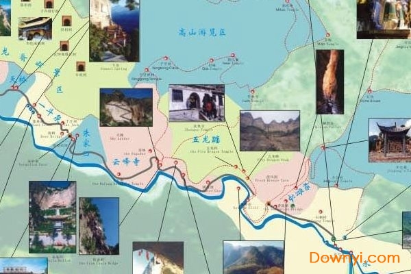 绵山旅游地图高清版 截图0