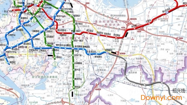 杭州地铁规划图2021终极版 大图版0