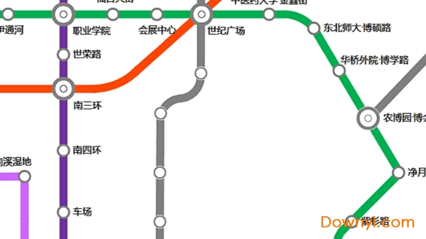 长春地铁规划图2021版 最新版0