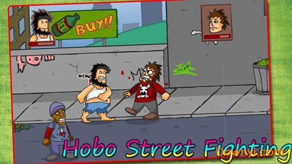 流浪汉街霸无敌版(hobo street fighting) 截图1