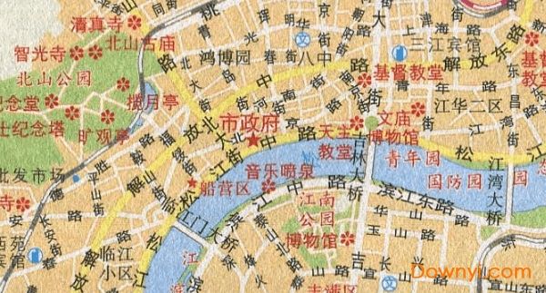吉林旅游交通地图高清版 最新版0