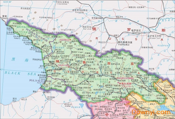 格鲁吉亚高清地图 免费版0