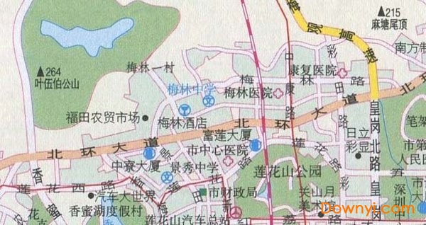 深圳城区旅游地图 免费版0