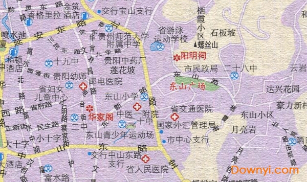 贵阳市旅游交通图高清版 免费版1