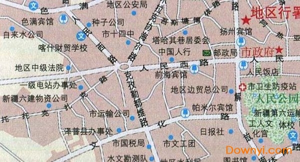 喀什自驾游地图 免费版2