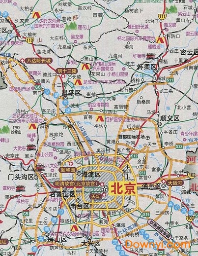 北京自驾游高清地图 截图0