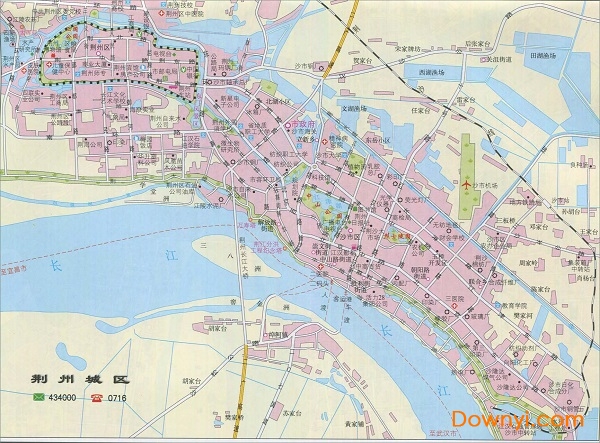 荆州地区地图全图 截图0