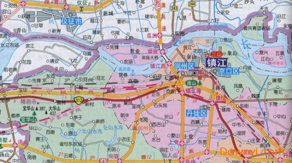 镇江最新地图全图 截图1