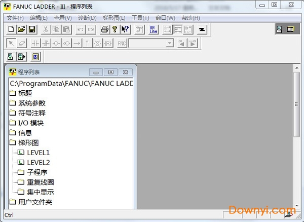 fanuc ladder iii(梯形图编辑软件) 截图0
