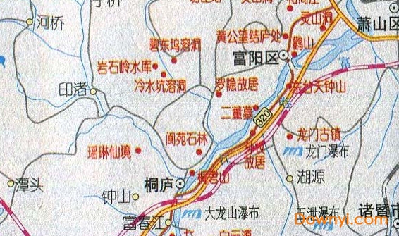 千岛湖景区地图高清版下载