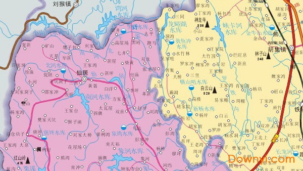 荆门地图全图中文版 免费版0