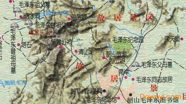 韶山旅游景区图 高清版0